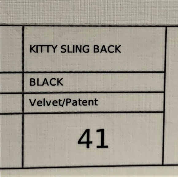 BNIB Charlotte Olympia Velvet Cat slingback heel - Picture 9 of 11